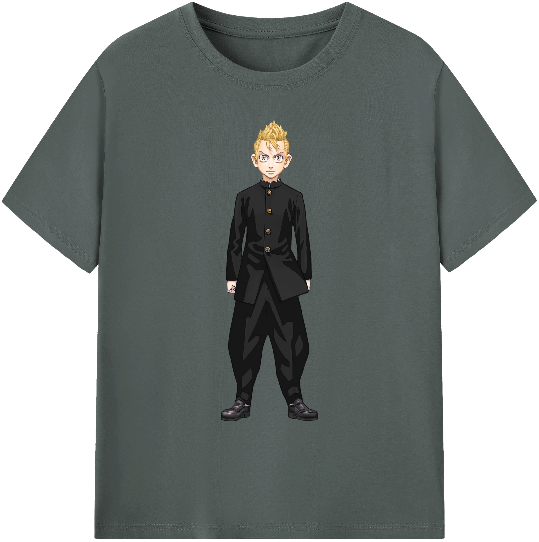 （画像用） 東京リベンジャーズ Tokyo Revengers 綿100％ メンズ半袖Tシャツ｜肌触りやわらか＆通気性